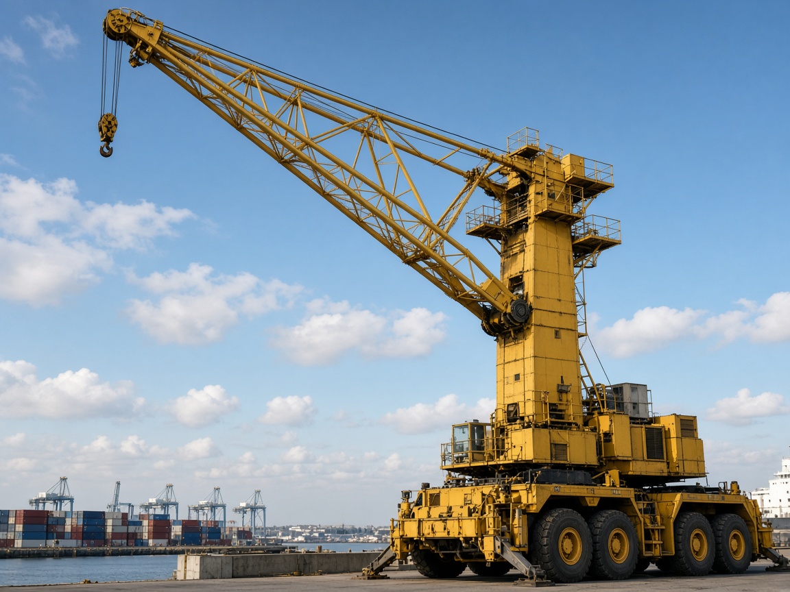 Harbour crane