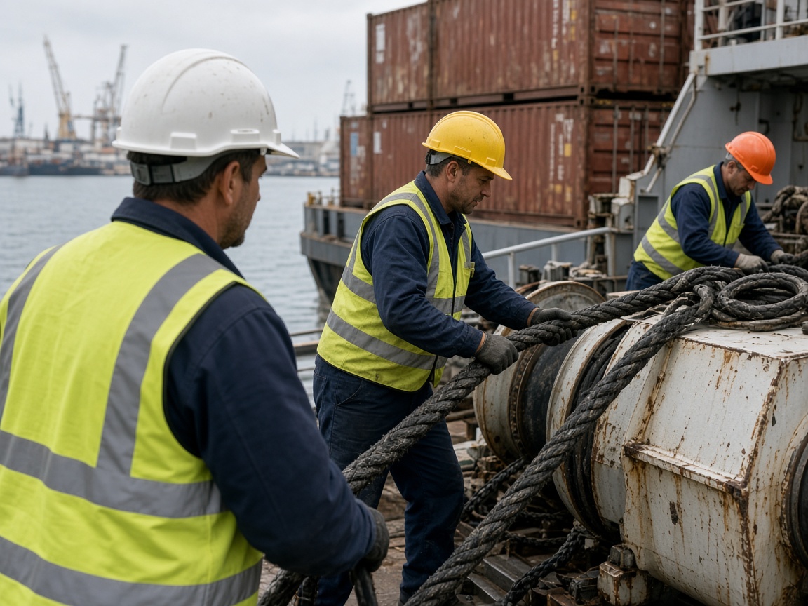Stevedores at work